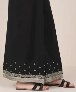 Outlet Sapphire Embroidered Cambric Flared Pants