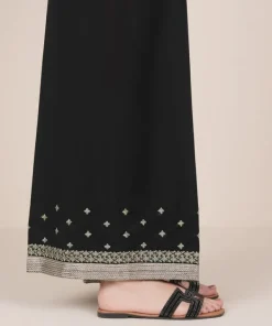 Outlet Sapphire Embroidered Cambric Flared Pants