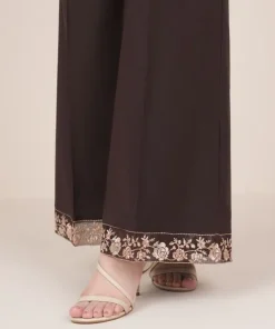 Discount Sapphire Embroidered Cambric Flared Pants