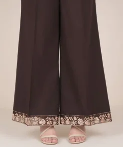 Discount Sapphire Embroidered Cambric Flared Pants