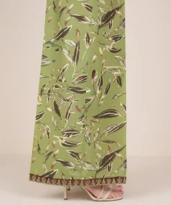 Sale Sapphire Embroidered Cambric Flared Pants