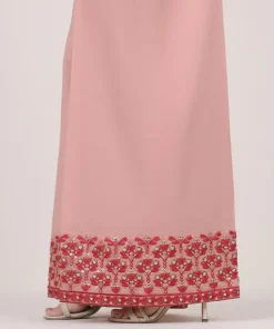 New Sapphire Embroidered Cambric Flared Pants