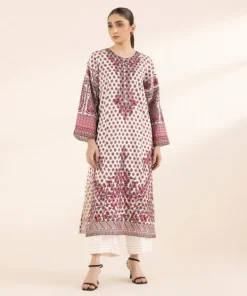 New Sapphire Embroidered Cotton Satin Shirt White