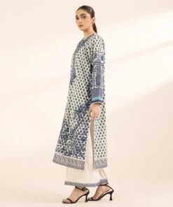 Best Sapphire Embroidered Cotton Satin Shirt White