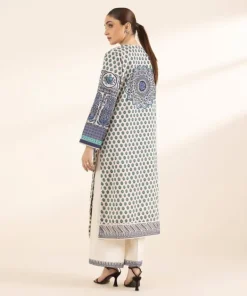 Best Sapphire Embroidered Cotton Satin Shirt White