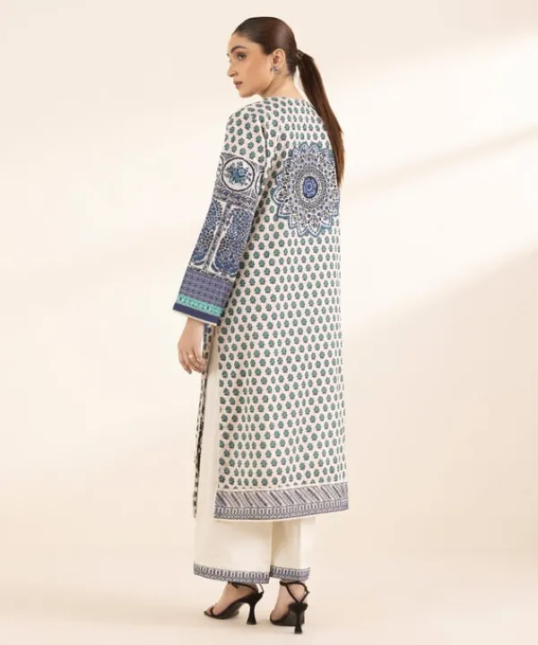 Best Sapphire Embroidered Cotton Satin Shirt White