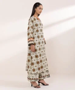 Best Sapphire Embroidered Cotton Viscose Shirt Beige