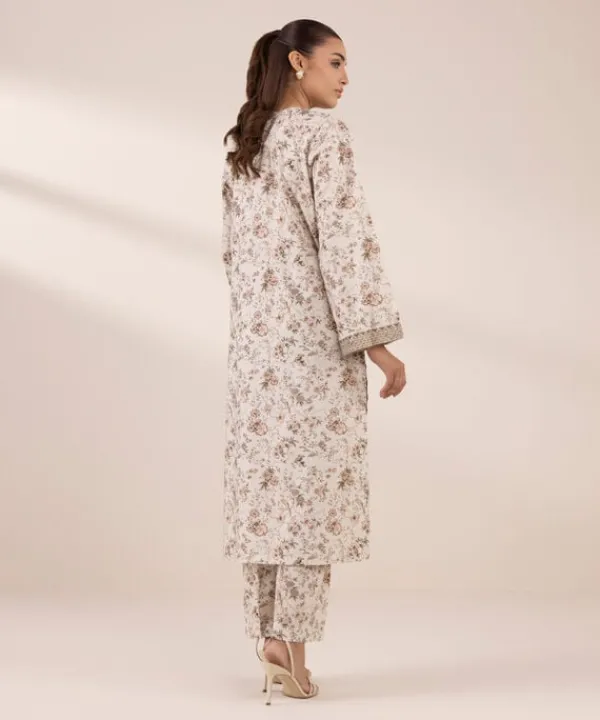 Best Sapphire Embroidered Cotton Viscose Shirt Beige