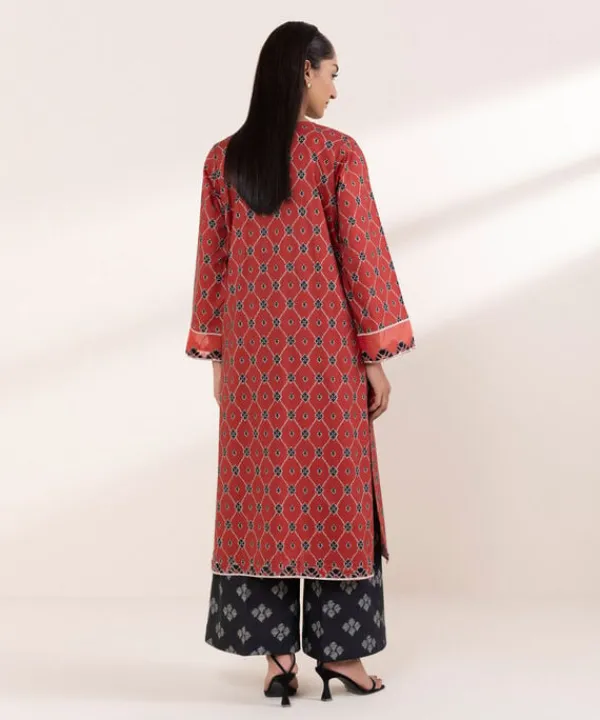 Discount Sapphire Embroidered Cotton Viscose Shirt Maroon