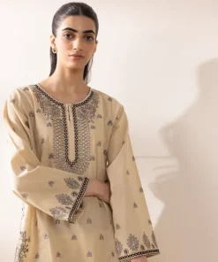 Outlet Sapphire Embroidered Dobby Shirt
