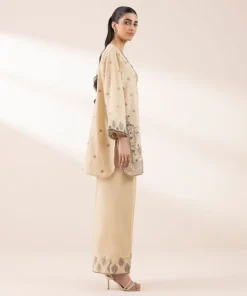 Outlet Sapphire Embroidered Dobby Shirt