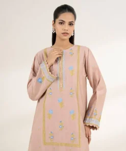 Online Sapphire Embroidered Dobby Shirt