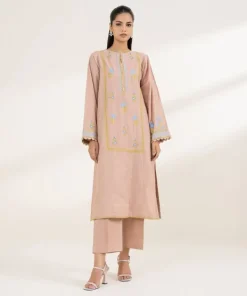 Online Sapphire Embroidered Dobby Shirt