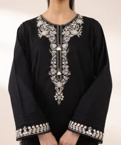 Hot Sapphire Embroidered Dobby Shirt