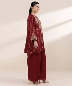 Clearance Sapphire Embroidered Jacquard Shirt