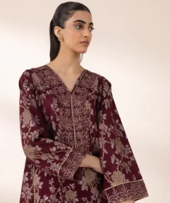 Online Sapphire Embroidered Jacquard Shirt