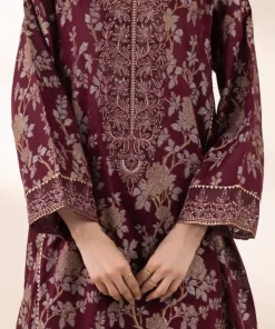 Online Sapphire Embroidered Jacquard Shirt