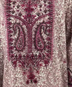 Clearance Sapphire Embroidered Lawn Shirt White