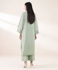 Sale Sapphire Embroidered Lawn Shirt Mint Green