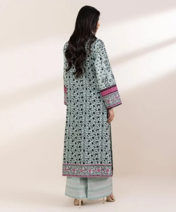 Best Sapphire Embroidered Lawn Shirt Mint Green
