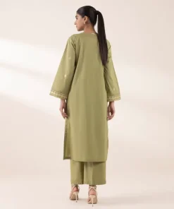 New Sapphire Embroidered Lawn Shirt Green