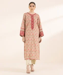Sale Sapphire Embroidered Lawn Shirt Pink