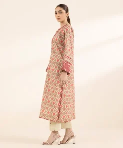 Sale Sapphire Embroidered Lawn Shirt Pink