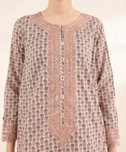 Online Sapphire Embroidered Lawn Shirt Pink