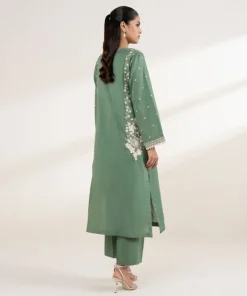 Outlet Sapphire Embroidered Lawn Shirt