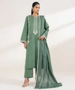 Outlet Sapphire Embroidered Lawn Shirt