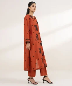 Clearance Sapphire Embroidered Lawn Shirt