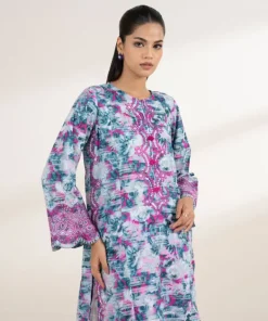 Outlet Sapphire Embroidered Lawn Shirt