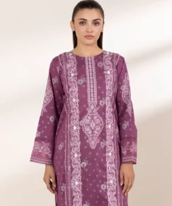 Outlet Sapphire Embroidered Lawn Shirt