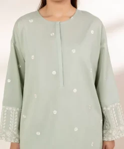 Best Sapphire Embroidered Lawn Shirt