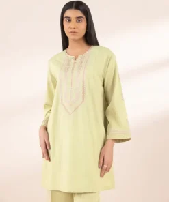 Outlet Sapphire Embroidered Lawn Shirt