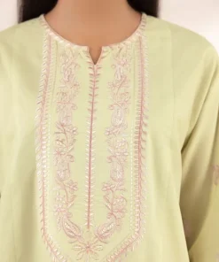 Outlet Sapphire Embroidered Lawn Shirt