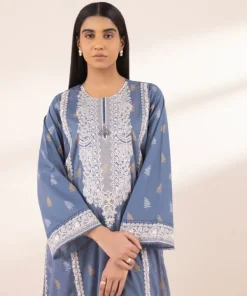 New Sapphire Embroidered Lawn Shirt