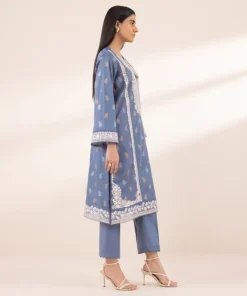 New Sapphire Embroidered Lawn Shirt