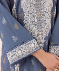 New Sapphire Embroidered Lawn Shirt