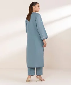 Discount Sapphire Embroidered Lawn Shirt