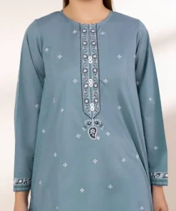 Discount Sapphire Embroidered Lawn Shirt
