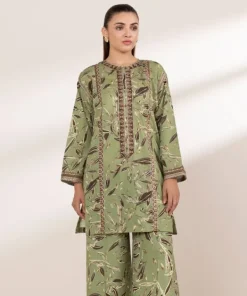 Sale Sapphire Embroidered Lawn Shirt