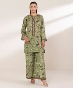 Sale Sapphire Embroidered Lawn Shirt