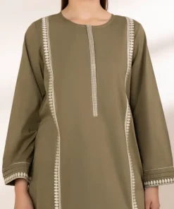 Online Sapphire Embroidered Lawn Shirt