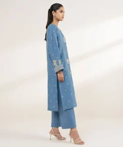 Online Sapphire Embroidered Lawn Shirt