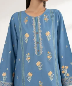 Online Sapphire Embroidered Lawn Shirt
