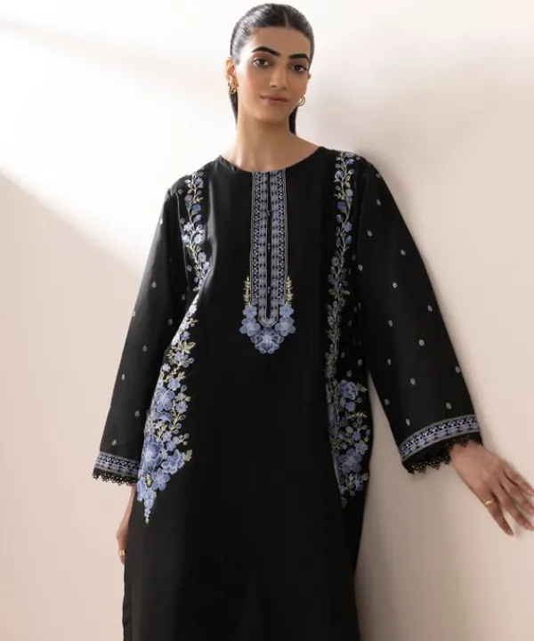 Online Sapphire Embroidered Lawn Shirt