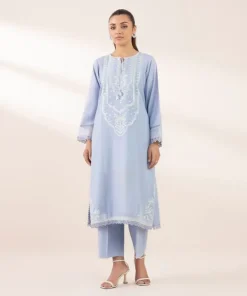 Discount Sapphire Embroidered Raw Silk Shirt Purple