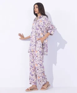 Online Sapphire Floral Printed Trousers Multi