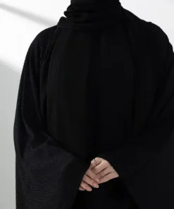 Outlet Sapphire Front Open Cape Abaya Set